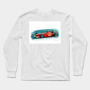 Michael Schumacher, 2000 Ferrari F1-2000 Long Sleeve T-Shirt